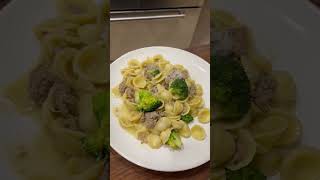 orecchiette orecchiette orecchiettepasta pasta saucepasta brocolli orecchietterecipe newyork [upl. by Yliak]