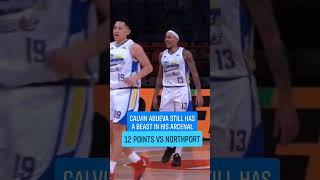 Calvin Abueva Highlights vs Northport [upl. by Procora]