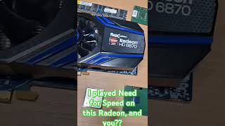 I played Need for Speed ​​on this Radeon and you pc shorts [upl. by Bryce135]