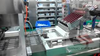 Syringe assembling production line [upl. by Mot]