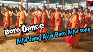 Boro Dance  Aijw Jwng Aijw Boro Aijw song  Borodance dance [upl. by Onilatac]