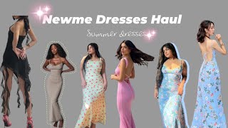 Summer dresses from newme maxi dresses  Newme Dresses haul🌸 [upl. by Acie]