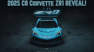 THE 2025 C8 Corvette ZR1 REVEAL Our LIVE thoughts AND reactions [upl. by Myron]