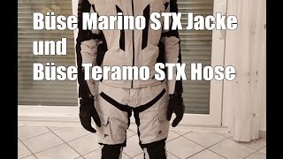 Büse Marino STX Jacke und Büse Teramo STX Hose  Welche Motorradkombi [upl. by Vasti932]