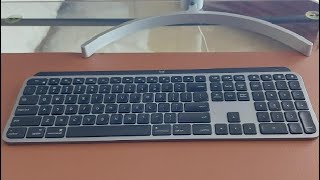 Logitech MX Keys S Wireless Keyboard Low Profile Quiet Typing Backlighting Bluetooth [upl. by Harewood136]