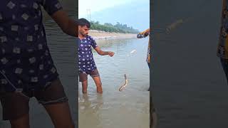 Jaal se choti machli ka sikaar Netfishingvideo fishhunting2 fish fishing machlipakadna [upl. by Peppi]