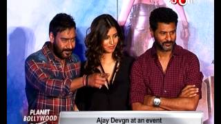 Ajay Devgan amp Prabhudeva At Song Launch Of Action Jackson  Bollywood News [upl. by Mayworm]