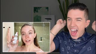 Specialist Reacts to Sydney Sweeneys Skin Care Routine [upl. by Cassi]