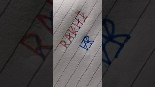 RAKHI name logo shorts artist art trending [upl. by Sidran]