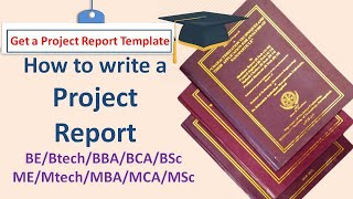 How to write a project report for college  Project report format  Project report templet [upl. by Shuman225]