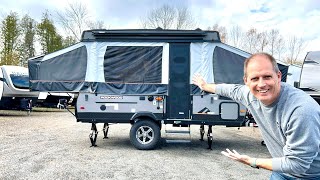 Best Lightweight Off Grid Trailer Rockwood Extreme Sports Tent Trailer  InDepth Review [upl. by Womack341]