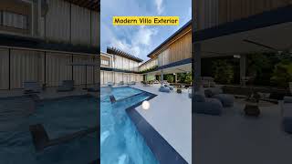 Modern Villa Exterior Design ✅ luxuryhomes exteriordesign modernhome homedecor Shorts [upl. by Viglione]