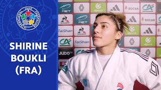 Shirine BOUKLI FRA  Paris Grand Slam 2024 Winner 48 kg [upl. by Thorrlow]