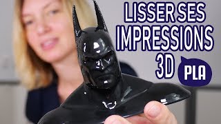 Comment lisser des impressions 3D en PLA [upl. by Monahan]