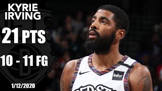 Kyrie Irving has nearly perfect return for Nets  201920 NBA Highlights [upl. by Oskar]