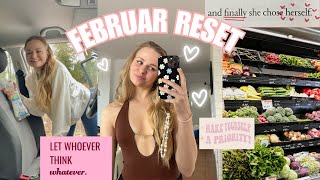 Februar Reset 💌 Ausmisten neue Habits SocialMediaDetox Auto Wohnungsbesichtigung amp Update [upl. by Nyrroc275]