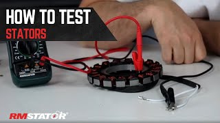 How to Test Stators for Motorcycle ATV UTV Snowmobile amp Powersports Engines [upl. by Rimahs]