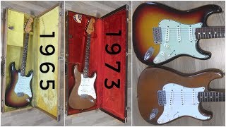 Does my Seventies Fender Stratocaster stand a chance against a Sixties Stratocaster [upl. by Nymzaj266]