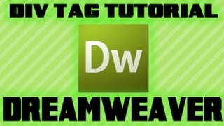 How to create a Layout using Div Tags and CSS in Dreamweaver [upl. by Ecitnerp]