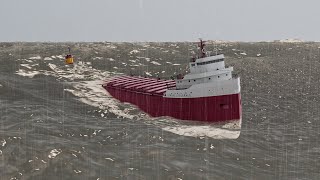 Sinking of the SS Edmund Fitzgerald [upl. by Rillings]