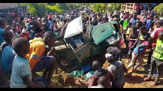 RUTOS CAR CRASHED IN MERU THAT FORCED THEM TO TAKE HIM TO ANOTHER CAR SINCE HE WAS SAFE [upl. by Gilbertson]