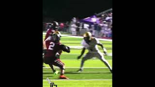 Anniston High School  Damon Pope QB insane game highlights vs Jacksonville High School [upl. by Noryk163]