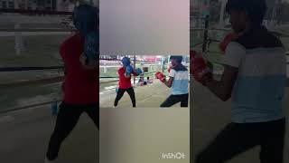 Asha boxing academy fight video [upl. by Lenhart]