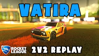 Vatira Ranked 2v2 POV 458  Vatira amp regser VS zen amp Syracks  Rocket League Replays [upl. by Aneetak]