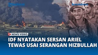 IDF Nyatakan Sersan Ariel Tewas usai Avivim Israel Utara Terbakar Dihantam 50 Roket Hizbullah [upl. by Anahahs]