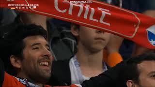 Anthem of Chile vs Germany Confederations Cup 2017 [upl. by Bryn]