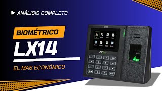 Equipo Biométrico LX14  EL MAS BARATO  SOLO USB [upl. by Amein]