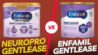 Enfamil Gentlease Vs Enfamil NeuroPro Gentlease Moms Reviews Ingredients Nutrients and Price [upl. by Ttenyl]