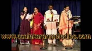 Madhura Nagaril Thamizh Sangam  PSusheela and Ainkaran with Sudha and Rajini [upl. by Larisa]