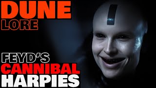 Feyds Cannibal Pets  Harkonnen Harpies Explained  Dune Lore [upl. by Ylrae]