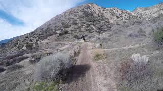 Hungry Valley OHV  Gorman CA  Raven Ridge Trail  Dirt Bike Ride  03042019 [upl. by Hnoj]