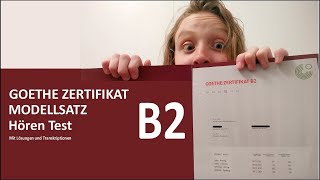 Projekt neu B2  Goethe Zertifikat B2 hören 2024  Deutschübungs B2 mitLösungen am Ende  HöREN B2 [upl. by Nnaael]