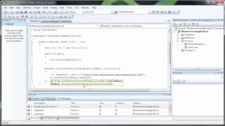 How to Download a File  C Sharp C Visual Studio 2008 [upl. by Icnarf]