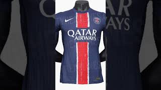 PSG home shirt 2024 Mbappe  psg football mbappe [upl. by Ebba]