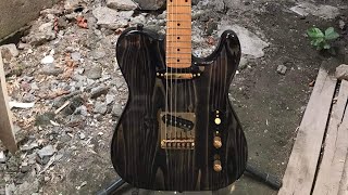 Pinecaster guitar Build part 1 [upl. by Ainerbas]