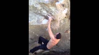 Glass Bowl V10  Horseshoe Canyon Ranch Bouldering  Arkansas [upl. by Hiamerej]