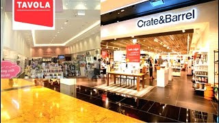 Crate and barrel  Furniture and home Decor  Tavola store  Dubai Trip  Iconic [upl. by Asiulairam975]