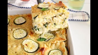 Vegan White Sauce Lasagna [upl. by Enihpets]