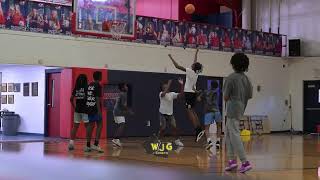 Top Middle School hoopers from open run compete [upl. by Malonis]