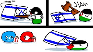 Israel VS Palestine  Explained by Countryballs [upl. by Marsden345]