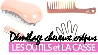 Démêler ses cheveux sans les casser  les meilleurs outils  Cheveux crépus [upl. by Abana]