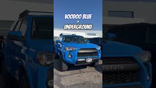 Which is the BEST COLOR for the Toyota 4Runner TRD Pro voodooblue underground [upl. by Ophelie]