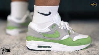 PATTA x NIKE AIR MAX 1 quotCHLOROPHYLLquot 2024  REVIEW SIZING amp ONFOOT [upl. by Aierb890]