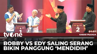 Momen Edy Protes Gegara Bobby Gunakan Singkatan di Debat Pilgub Sumut  Kabar Pilkada tvOne [upl. by Nessy]