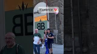 Florence Italy 🇮🇹  Immersive Walking Tour italy firenze tuscany shorts travel citytours [upl. by Lacram]