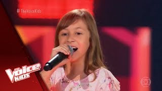 Alice Araújo canta Erva Venenosa nas Audições às Cegas  The Voice Kids Brasil  5ª Temporada [upl. by Yrhcaz]